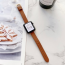 Apple watch Apple Watch dây da mỏng 44mm màu nâu