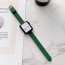 Apple watch Apple Watch dây da mỏng 49mm màu xanh lá cây