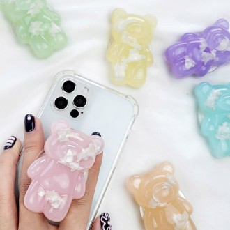 Linkvu Jelujoa Color Bear Cloud 3D Phone Talk Giá đỡ Smart Talk