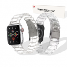 Living Duo Apple Watch Dây đeo khóa trong suốt Ray + Bộ điều chỉnh