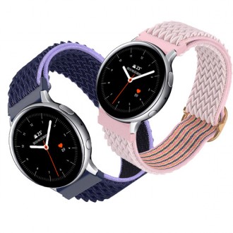 Bob Galaxy Watch ZigZag Dập nổi Chiều dài Có thể điều chỉnh Dây đeo Solo Band Dây đeo đồng hồ Galaxy Watch7 6 Watch5 4 Watch3 Active