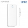 [Hicell] Pin phụ Actimon 10000mAh micro 5 chân C loại cáp kép 8 chân chuyển đổi sạc