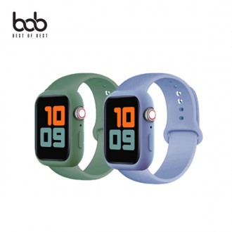 Bob Apple Watch tương thích thể thao toàn bộ dây đeo silicon tích hợp cho Apple Watch 4 5 6 SE