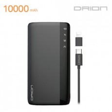 [Huni Case] ​​​​Pin phụ Drion USB 2 PORT 10000mAh (CÁP C-TYPE + 8 PIN GEN)