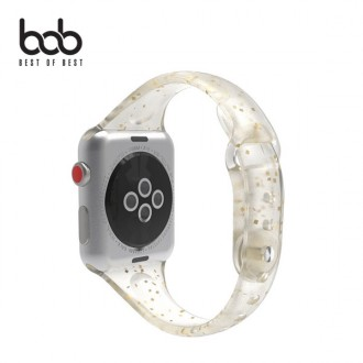 Bob Retro aqua silicone dây đeo đồng hồ cho Apple Watch Apple Watch 8 Ultra 7 SE 6 5 thế hệ thứ 4