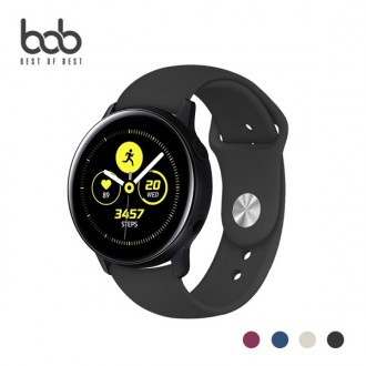 Galaxy Watch Dây đeo thể thao đơn giản tương thích 20 mm Dây đeo silicon Galaxy Watch Watch6 Classic Watch5 Pro Watch4 3 Acti