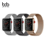 bob Apple Watch dây đeo kim loại từ tính tương thích dây đeo đồng hồ Apple Watch Watch 7 thế hệ trước