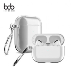 Bob AirPods tương thích với móc chìa khóa thế hệ trước hộp đựng pha lê trong suốt TPU thạch AirPods Pro thế hệ thứ 3 thế hệ thứ 2 thế hệ thứ nhất