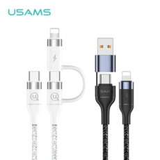 Cáp sạc Usams U31 C Type PD 2in1 USB Type-C 8 Pin