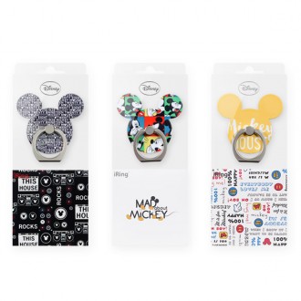 Disney Mickey Mouse Giá đỡ điện thoại thông minh Dây đeo ngón tay iRing