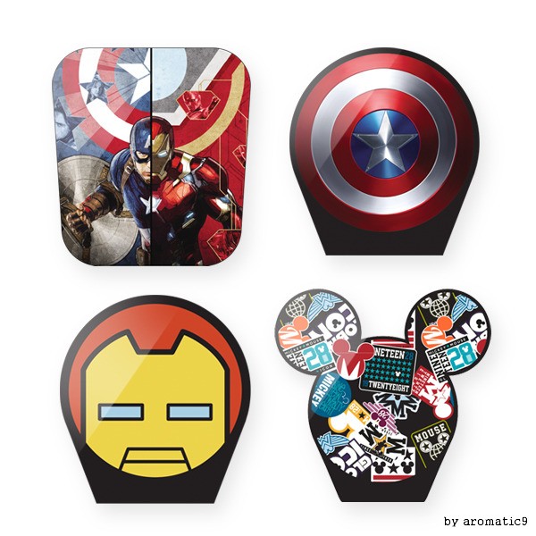 Marvel Disney Take Out Giá đỡ điện thoại thông minh Magic Post