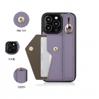 Ốp lưng Sunflower Her Strap cho iPhone 14/Hộp đựng ngón tay/Túi đựng thẻ/Dây đeo ngón tay/Vỏ ốp lưng