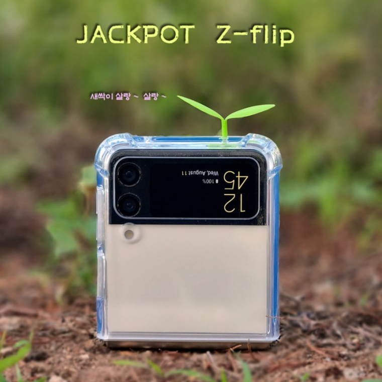 Ốp Jackpot Shake/Đệm Hơi/Gel Cứng Cho Galaxy Z Flip 3