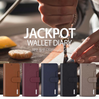 Ốp lưng Nhật ký Jackpot cho Galaxy Note 20 Ultra/Loại ví/Lưu trữ nhiều thẻ/Loại ví đôi