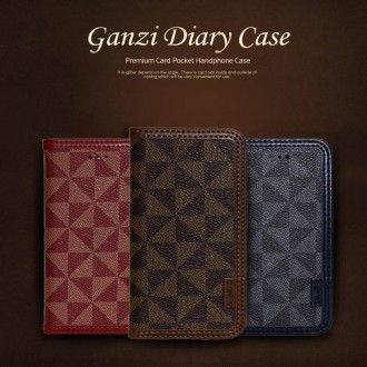 Ganji Diary Galaxy Wide 5/Ốp lưng Galaxy A22/loại ví/lưu trữ thẻ/hoa văn ca rô/khóa bọc bong bóng/slim fit