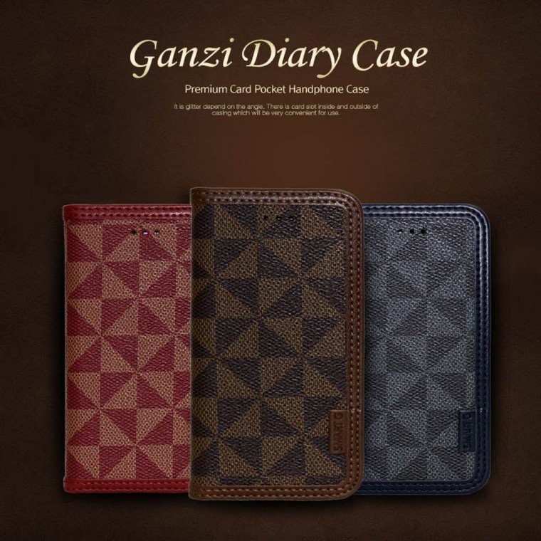 Ganji Diary Galaxy A20E/Ốp lưng Galaxy Jin 2/loại ví/lưu trữ thẻ/hoa văn ca rô/khóa bọc bong bóng/slim fit