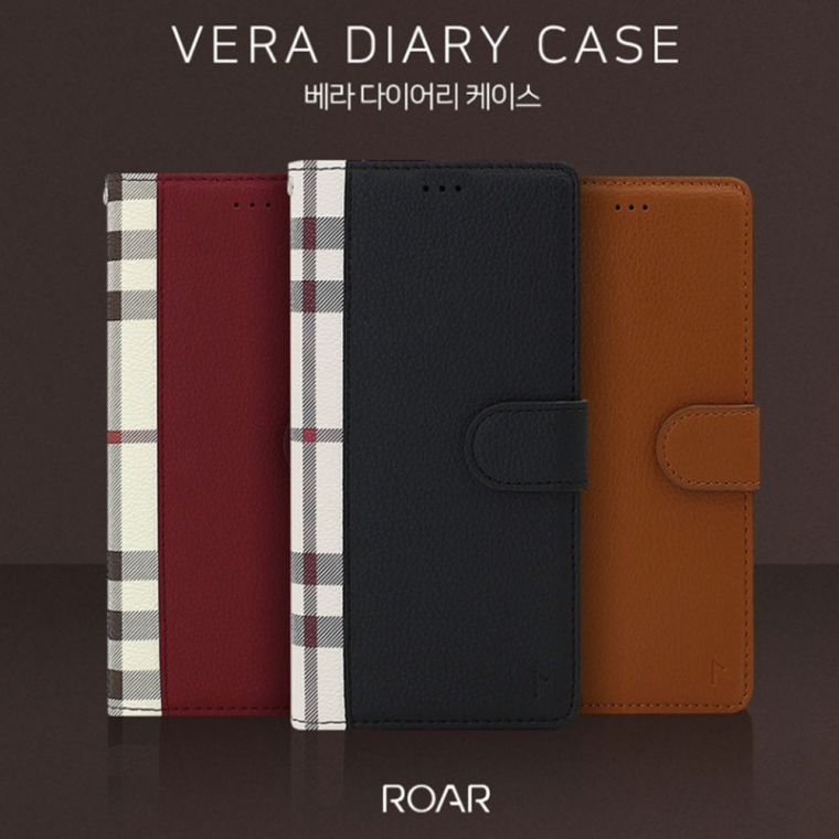 Lower Vera Diary Ốp lưng/loại ví/thẻ lưu trữ Galaxy Note 8