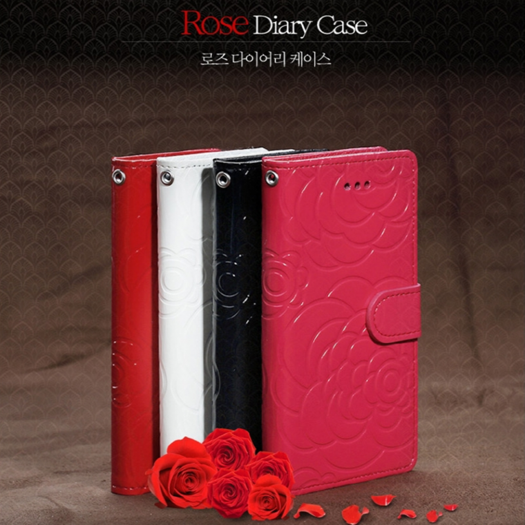 Hộp đựng/loại ví/thẻ lưu trữ Sirius Rose Diary Galaxy A8 2018