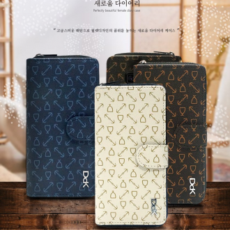 Ốp Nhật ký có khóa kéo mới cho Galaxy Note 20/Loại ví/Lưu trữ thẻ/Nhật ký có khóa kéo/Lưu trữ Mulphy/Ví đựng tiền xu