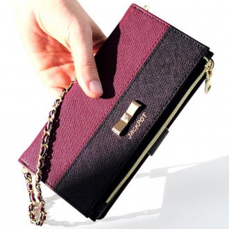 Ví đựng nhật ký Jackpot Lady Bag Wallet cho Galaxy Quantum 4/Galaxy A54/Loại ví/Có dây đeo/Tấm ngăn ngừa mất thẻ