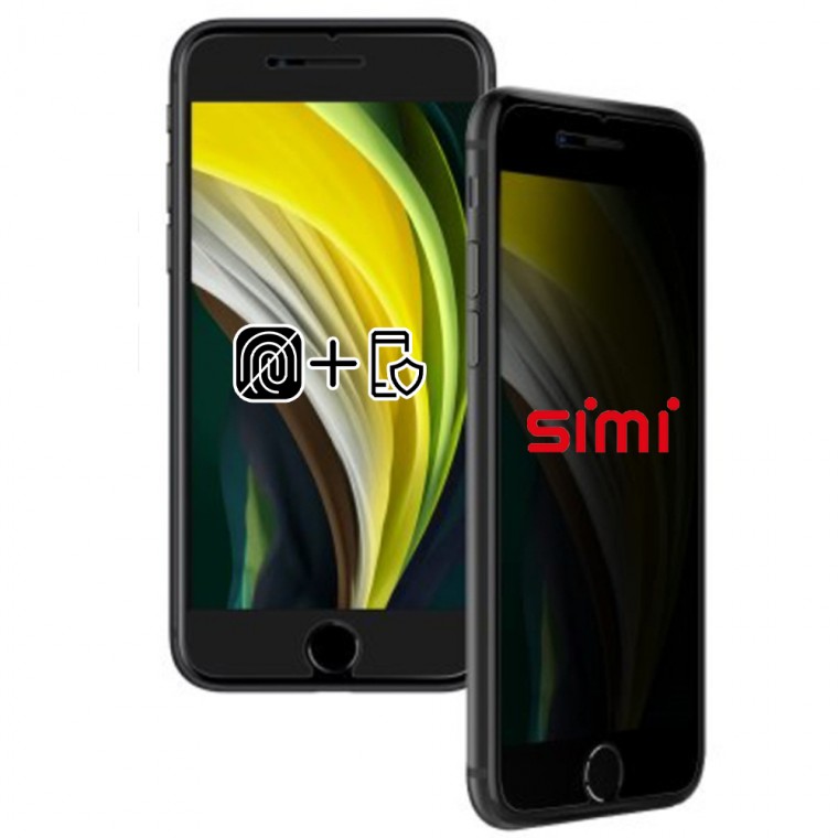 Simi iPhone 8 Phim bảo vệ quyền riêng tư chống vân tay 2 chiếc