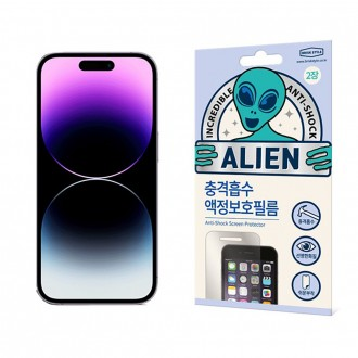 Alien Shield iPhone 14 Pro Max 2 tấm phim chống sốc bảo vệ màn hình chống đạn