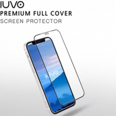 IUBO Premium Full Cover (2 tấm) Kính cường lực cho iPhone 12 mini/thiết kế ốp toàn diện 3D/9H/bảo vệ hoàn hảo/cảm giác chạm