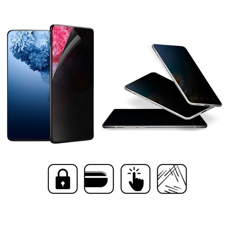 MSU) Galaxy Aquandum Film A716 Full Cover White Paper Privacy Vỏ bảo vệ màn hình LCD Urethane