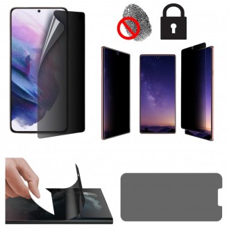 MJS) Galaxy S24 Ultra Film S928 Full Cover Ounce 2IN1 Bảo vệ quyền riêng tư Chức năng chống vân tay Màn hình LCD bảo vệ Urethane