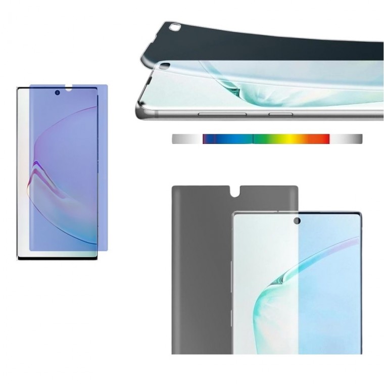 J-T) Phim bảo vệ màn hình urethane RoHS chặn ánh sáng xanh toàn diện/Galaxy Note 9/N960