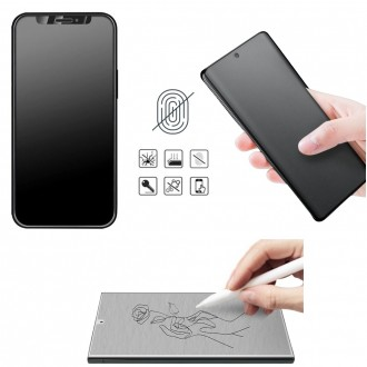 S-U) Chất liệu mờ phủ toàn bộ, màng bảo vệ LCD mờ nano mỏng urethane (chống vân tay)/Galaxy Note 9/N960