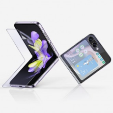 Phim hydrogel để dán màn hình LCD bên ngoài và bên trong cho Galaxy Z Flip Trong suốt hoàn hảo và tự phục hồi khỏi trầy xước.