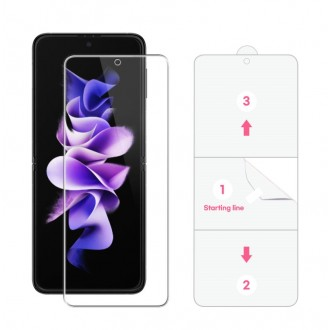 Galaxy Z Flip 4 TPU Full Cover urethane Tự Phục Hồi Bên Trong Phim Bảo Vệ Màn Hình 5 Tấm F721