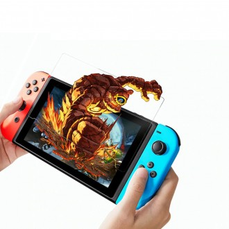 [D] Phim kính cường lực 9H mặt trước Nintendo Switch OLED