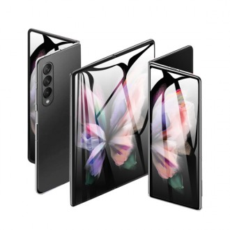 Bob Galaxy Z Fold 5 4 3 2 Nano Full Cover Urethane LCD Màng bảo vệ Phía trước Phía sau Màn hình bên trong Z Fold 3