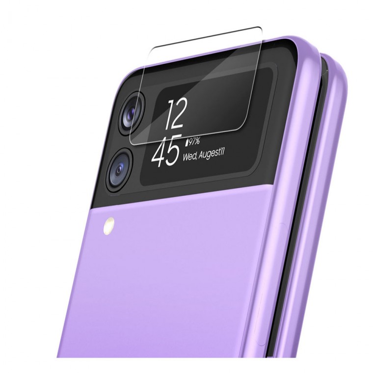 [D]Galaxy Z Flip 3/Z Flip 4 miếng dán kính cường lực bảo vệ màn hình camera trước