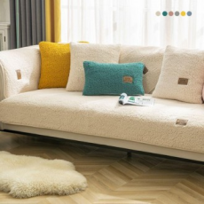 Mùa Đông Ghế Sofa Phòng Khách 3 Chỗ 4 Chỗ Chống Trơn Trượt Cotton Bốn Mùa Cắt Chất Liệu Cotton Nguyên Chất Giặt Cotton