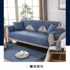 Bông đa năng, đệm sofa cotton nguyên chất bốn mùa, 3 chỗ, 4 chỗ, chất liệu cotton cắt, giặt, phòng ngủ, phòng khách, bếp