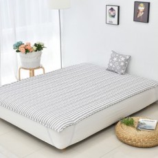 Tấm lót chống thấm màu xám Euro line S/SS kết hợp (110-200cm) Tấm lót chống dị ứng không bụi Tấm lót chống thấm nước