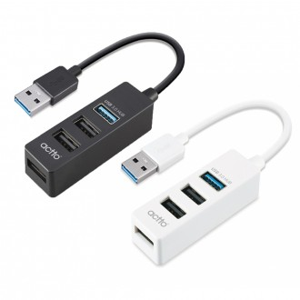 Cáp truyền dữ liệu kết nối trung tâm tốc độ cao Acto USB2.0 3.0 HUB-29 10 cm