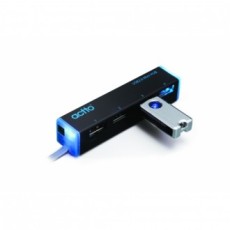 Mạng truyền tải dữ liệu trung tâm USB siêu mỏng Acto HUB-13 4 cổng Thiết bị văn phòng Văn phòng