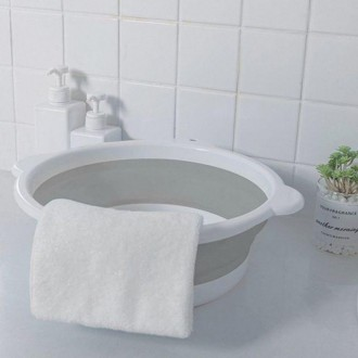 Panda Moon Basin Chậu tắm gấp Giỏ chậu rửa Darai