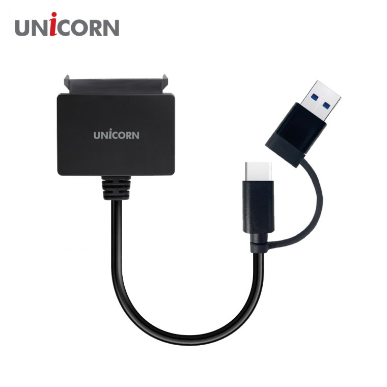 [Unicorn] Cáp chuyển đổi kép HDD/SSD 2,5 inch HDD/SSD (loại A+C) USB3.1 FD-900D