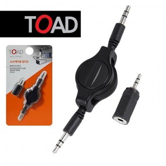 Cáp cuộn âm thanh 3,5mm giới tính TOD574 Aux 2.5