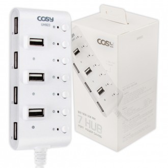 COZY multihub usb hub tiết kiệm điện 7 cổng USB hub (màu trắng)