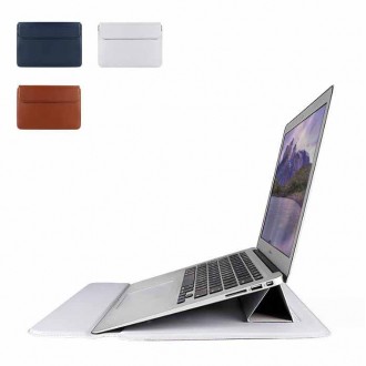 4 IN 1 MacBook Laptop Tablet Holster Stand Bao đựng PU 15in 15.4in (Có sẵn cho MAC 16in mới)