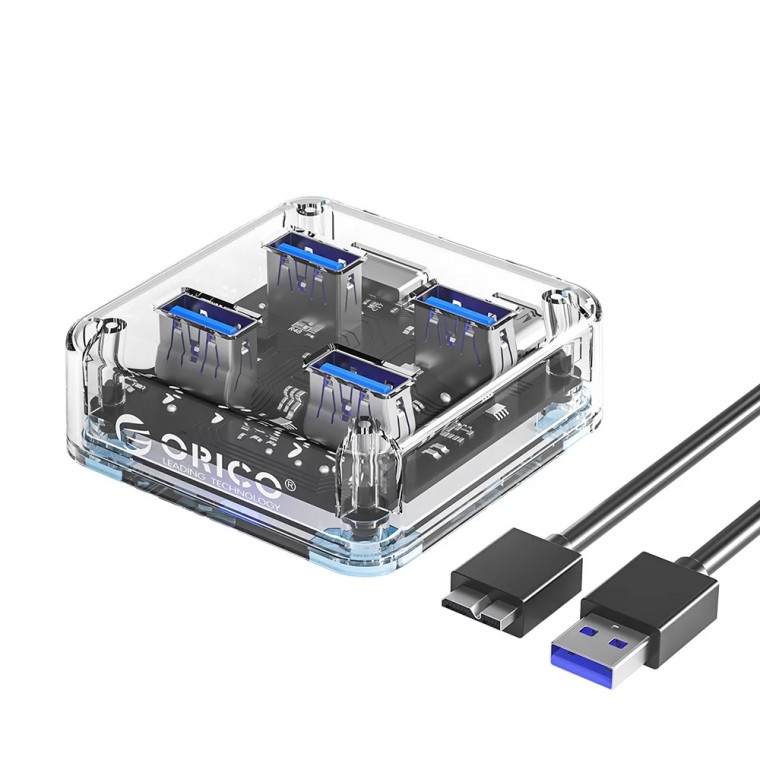 Hub USB Orico 4 cổng USB3.0 MH4UC-U3-10