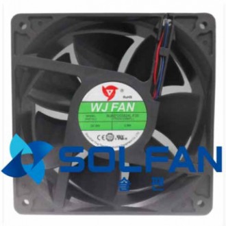 WJB21203824L-F20 loại 2 bóng / quạt WJ / quạt làm mát DCFAN / DC24V / quạt làm mát kích thước 120mm x 38mm