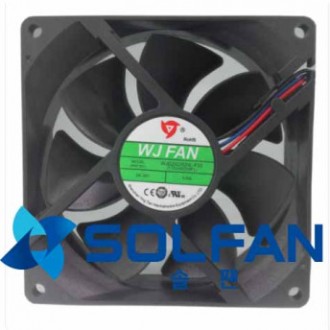 WJB2922524L-F20 loại 2 bóng / quạt WJ / quạt làm mát DCFAN / DC24V / quạt làm mát kích thước 92mm x 25 mm