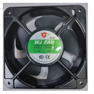 WJ18060A2HBW-28 loại 2 bóng / QUẠT AC220V / Quạt WJ / quạt làm mát / quạt làm mát kích thước 180mm x 60mm